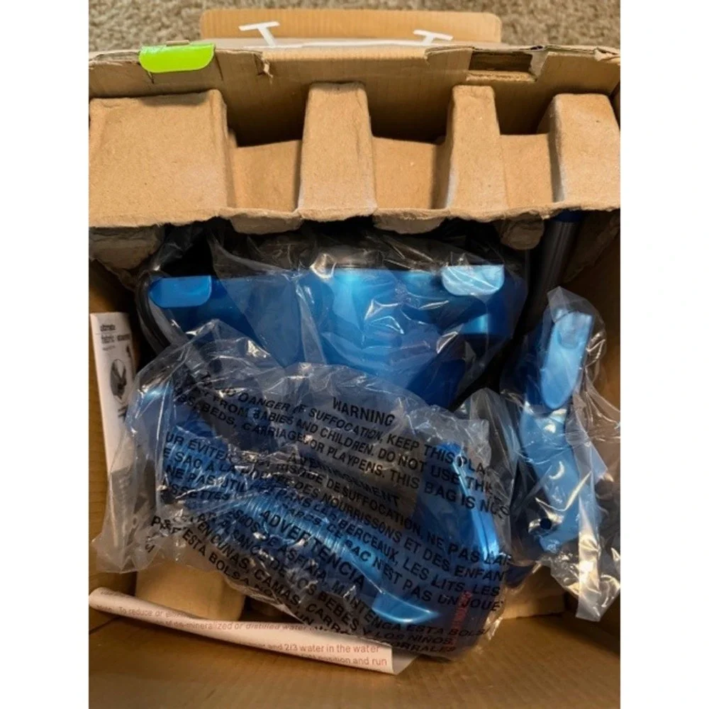 Conair Ultimate Fabric Steamer GS7TXR Blue Foot Activated 60 Min Steam NEW‎